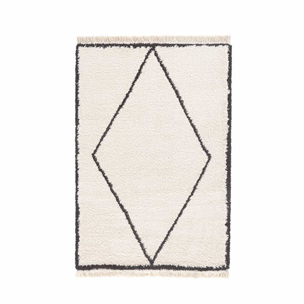 Tapis Lunain ecru