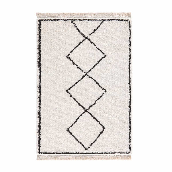 Tapis eau ecru