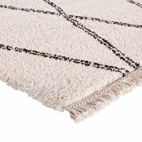 Tapis Nonette ecru