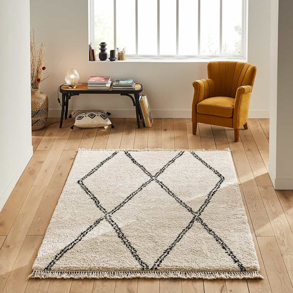 Tapis Nonette ecru
