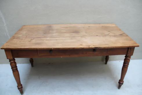 Table de ferme Pïesting en bois