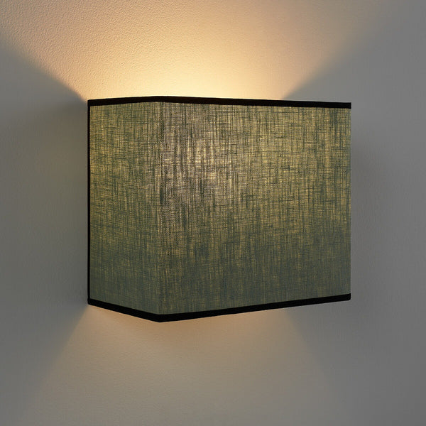 Applique murale rectangulaire en lin, OUGEOTTE