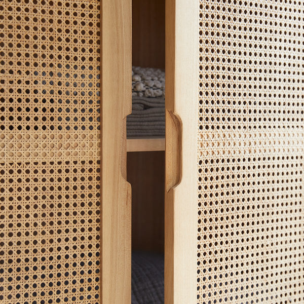 Armoire Avirons en orme naturel