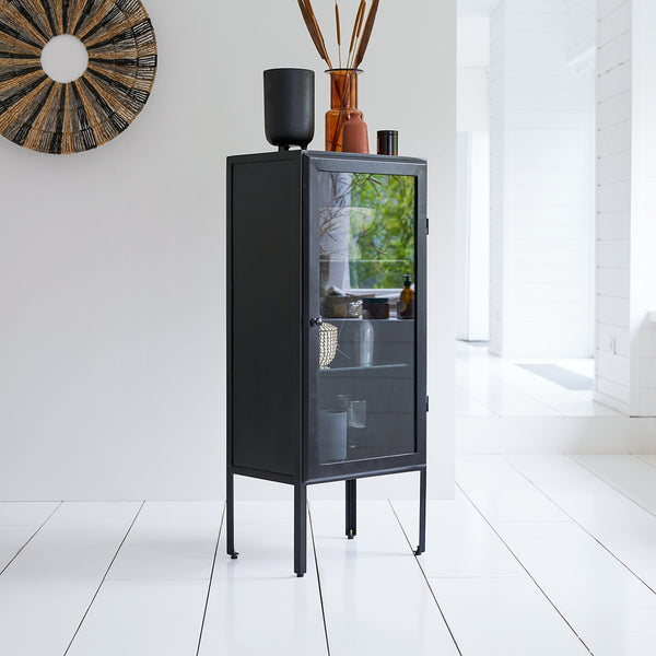 Armoire Tamega en métal noir