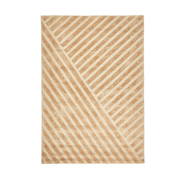 Tapis Raab viscose beige doré