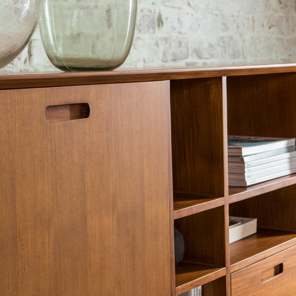 Buffet Mondego en teck naturel