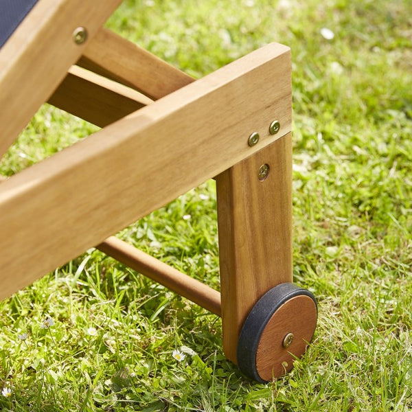 Steamer en bois de teck SAVIGNY,naturel