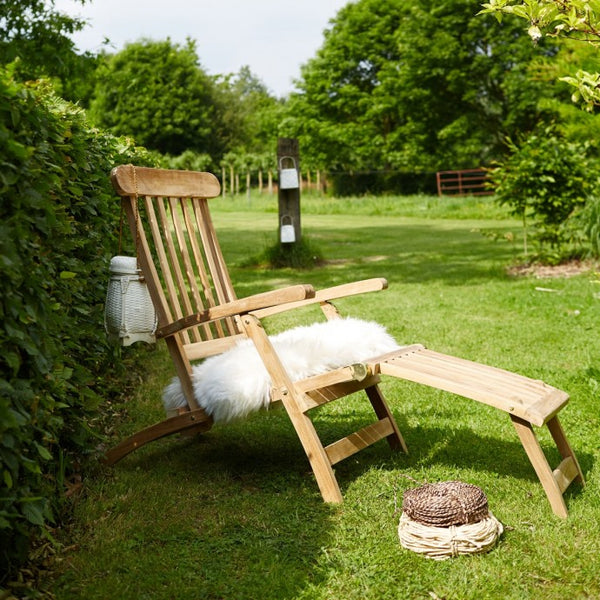 Steamer en bois de teck SAVIGNY,naturel