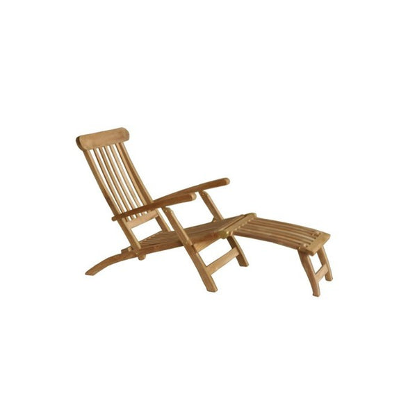 Lot de 2 bains de soleil en bois d'acacia et textilène FEYTnoir
