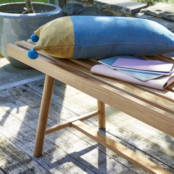 Banc de jardin en teck 120 SAVIGNY, marron