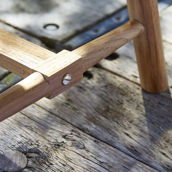 Banc de jardin en teck 120 SAVIGNY, marron