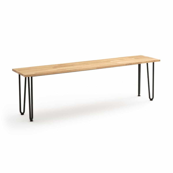 Banc Galaure en chêne massif naturel