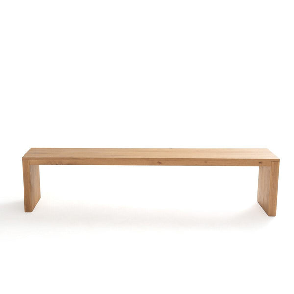 Banc chêne massif, Gard