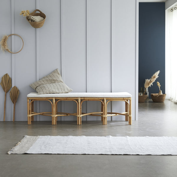 Banc Olo en rotin naturel