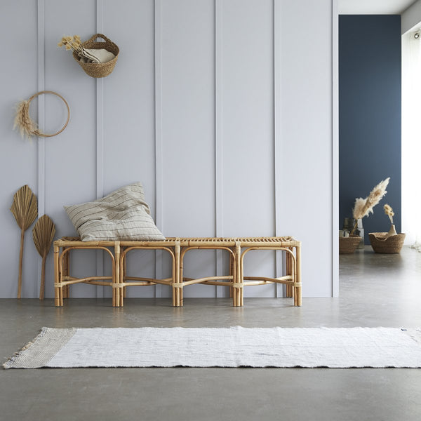 Banc Olo en rotin naturel