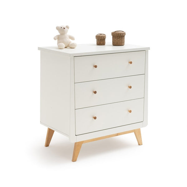 Commode table à langer Berwinne blanc