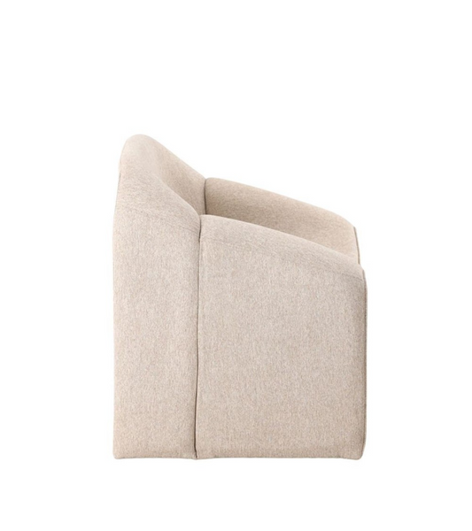 SP fauteuil Orvanne en tissu beige