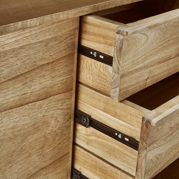 Bibliothèque en bois de mindy 120 CADEROLLES, naturel