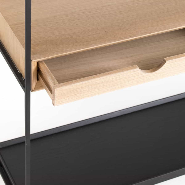 Module bureau Houille en chêne naturel