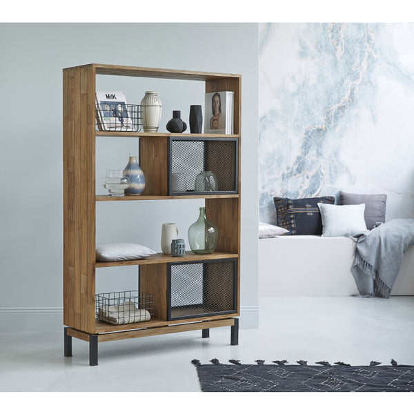 Meuble TV Lianes en teck naturel
