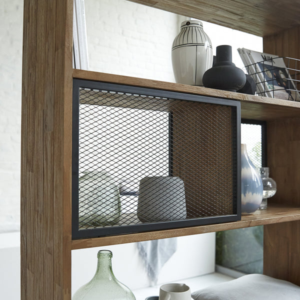 Meuble TV Lianes en teck naturel