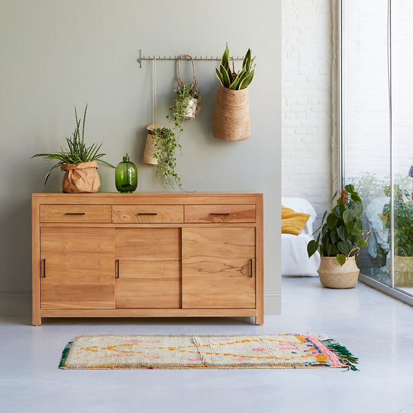 Buffet Adige en teck naturel