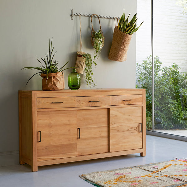 Buffet Adige en teck naturel