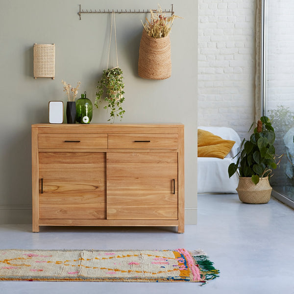Buffet Adige en teck naturel