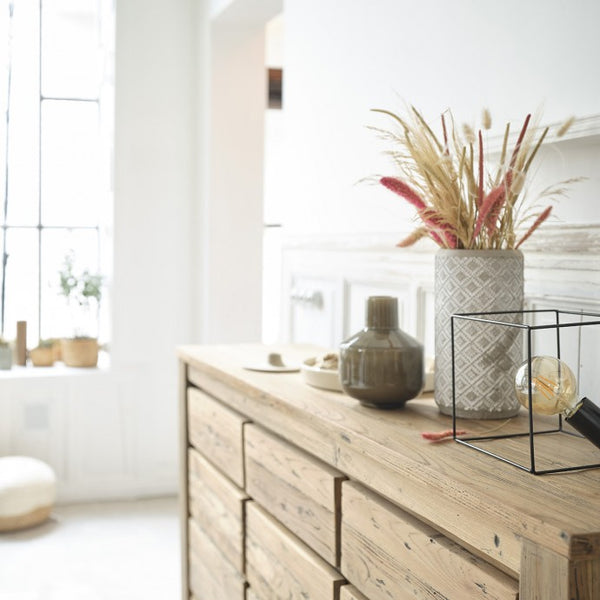 Buffet en bois de teck recyclé 160 naturel