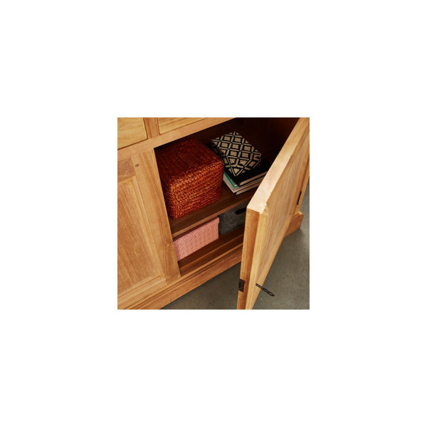 Buffet en bois de teck 120 BADÈTE, naturel