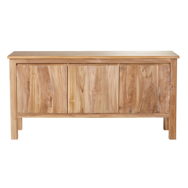 Buffet en bois de teck 150 BADÈTE, naturel