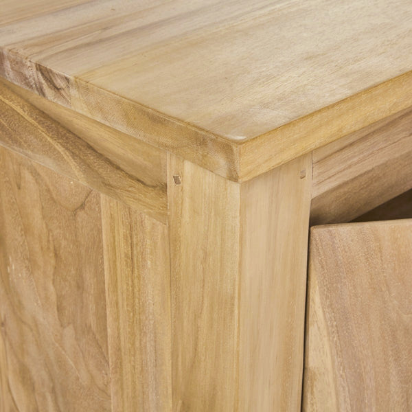 Buffet en bois de teck 150 BADÈTE, naturel