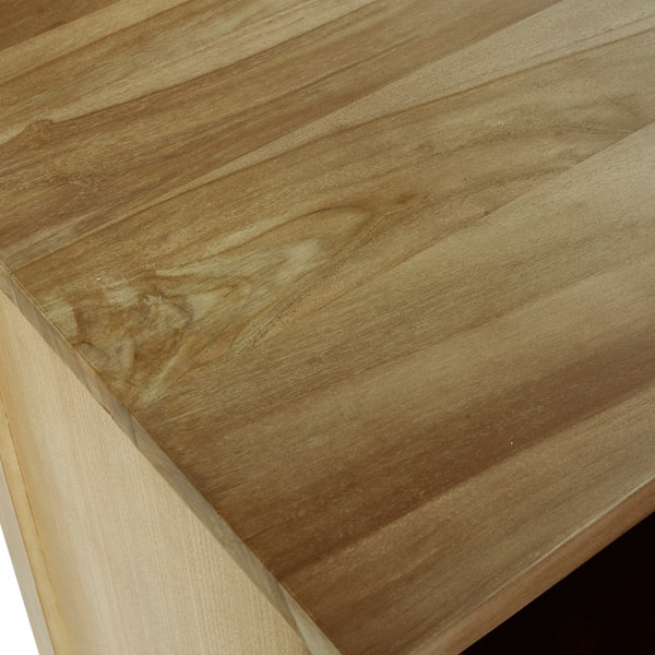 Buffet en bois de teck 150 BADÈTE, naturel