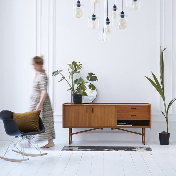 Buffet Cabris en teck naturel