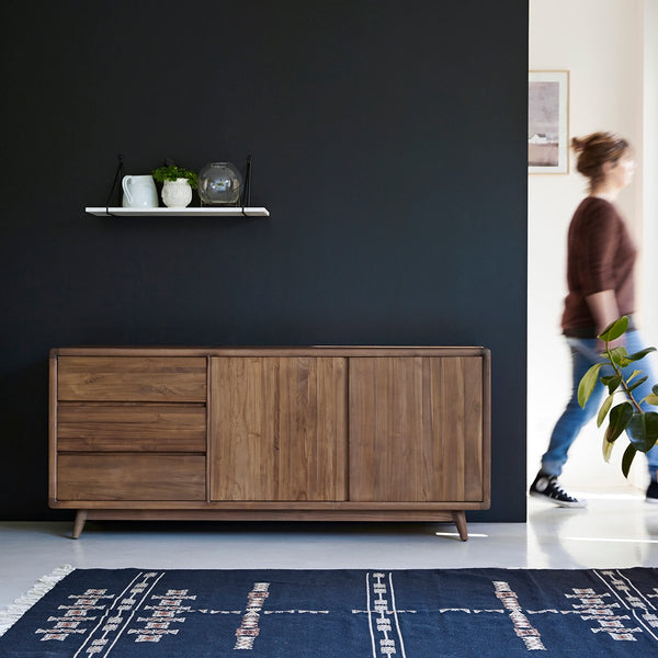 Buffet Dives en teck naturel