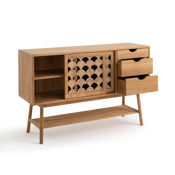 Buffet teck massif ILL naturel