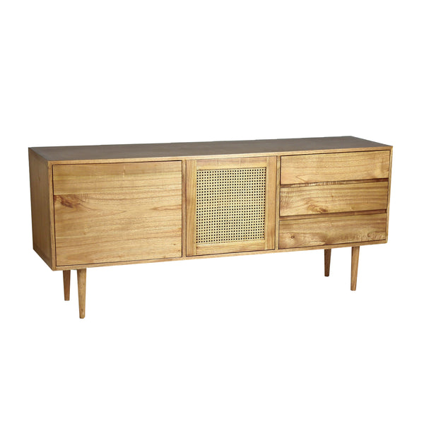 Buffet cannage mindy 175 JOTTY, naturel
