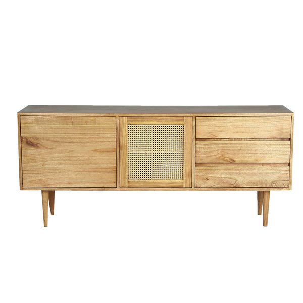 Buffet cannage mindy 175 JOTTY, naturel