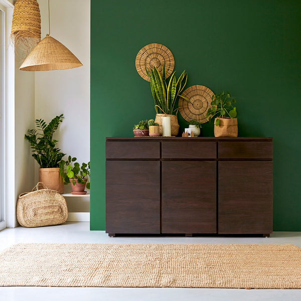 Buffet OUSSY, en acajou, naturel