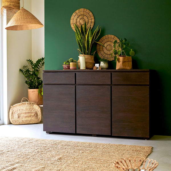 Buffet OUSSY, en acajou, naturel