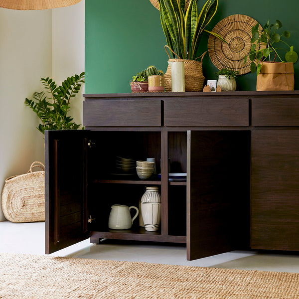 Buffet OUSSY, en acajou, naturel