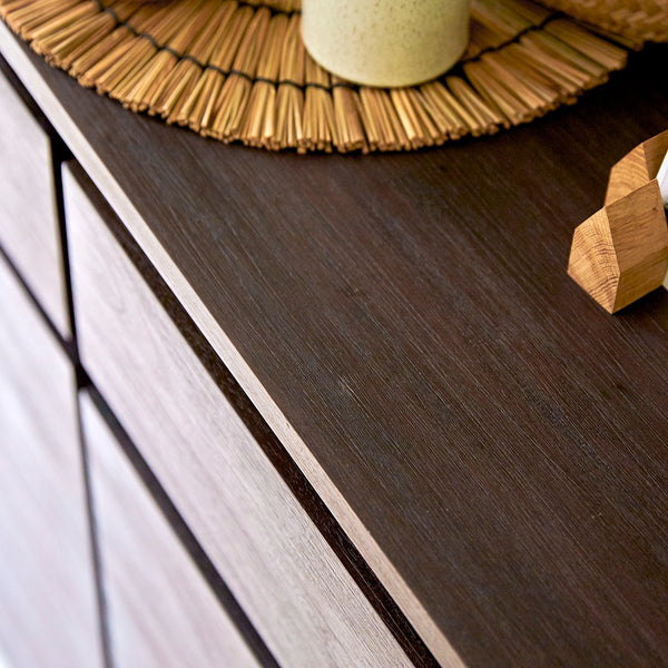 Buffet OUSSY, en acajou, naturel