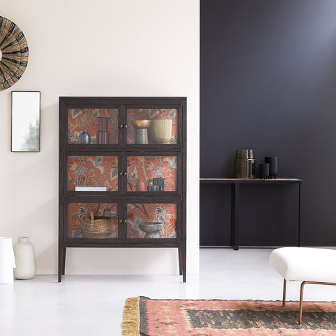 Buffet vaisselier Rabagao en orme naturel