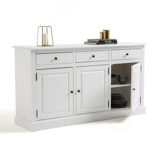 Buffet Rolinan en pin massif blanc