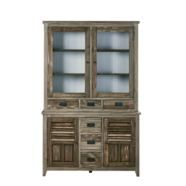 Buffet en bois de teck 150 BADÈTE, naturel