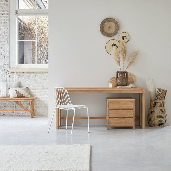 Bureau Adour en chêne naturel