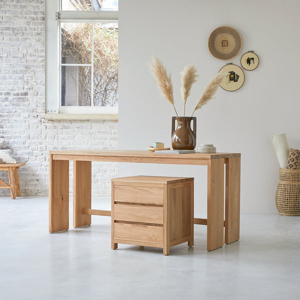 Bureau Adour en chêne naturel