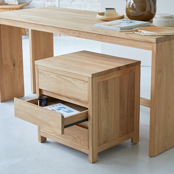 Bureau Adour en chêne naturel