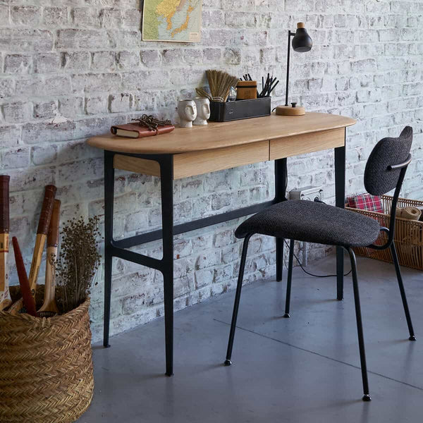 Bureau Gers en chêne naturel