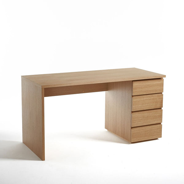 Caisson de bureau Landion en chêne naturel